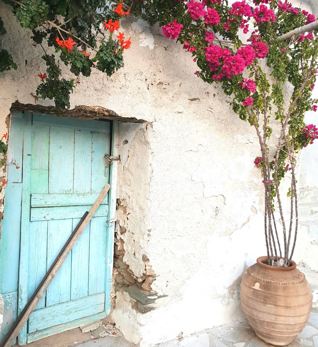 Tinos Villages Guide showing the marble streets of Pyrgos