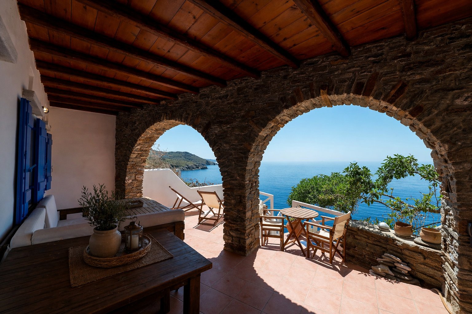 Sea view house in Ormos Giannaki - 5