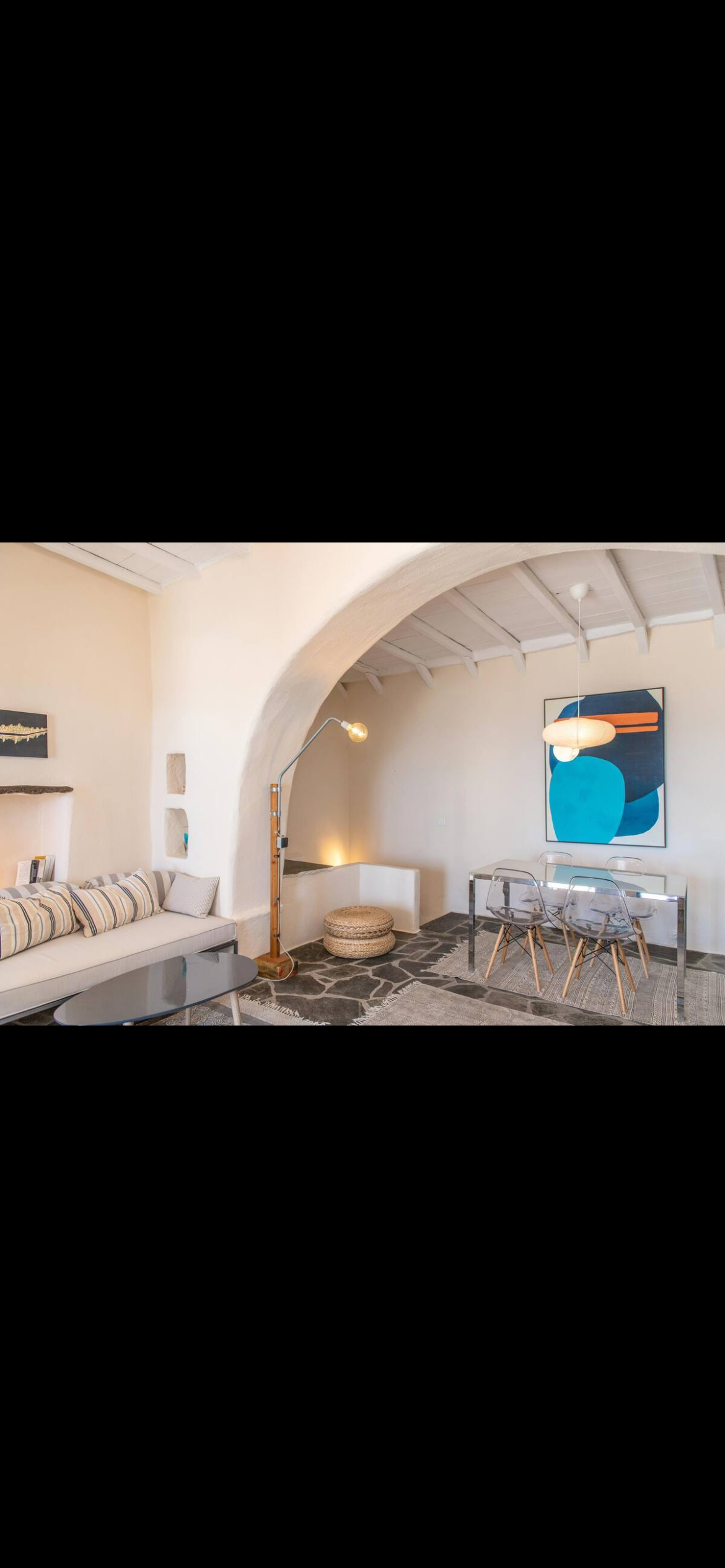 Triantaros Iconic house - Πολυτελής βίλα προς ενοικίαση στην Τήνο 2 υπνοδωμάτια