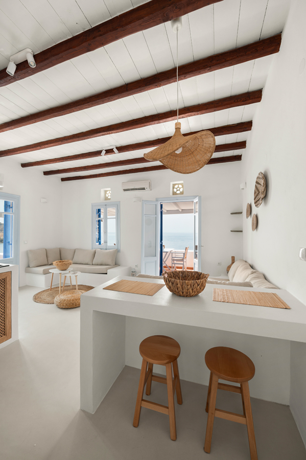 Blue serenity - Πολυτελής βίλα προς ενοικίαση στην Τήνο 1 υπνοδωμάτια