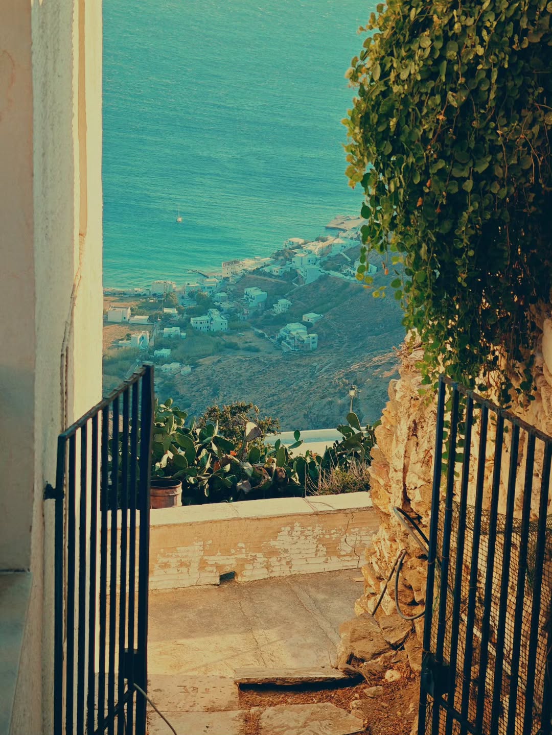 Traditional houses in Isternia Tinos Greece